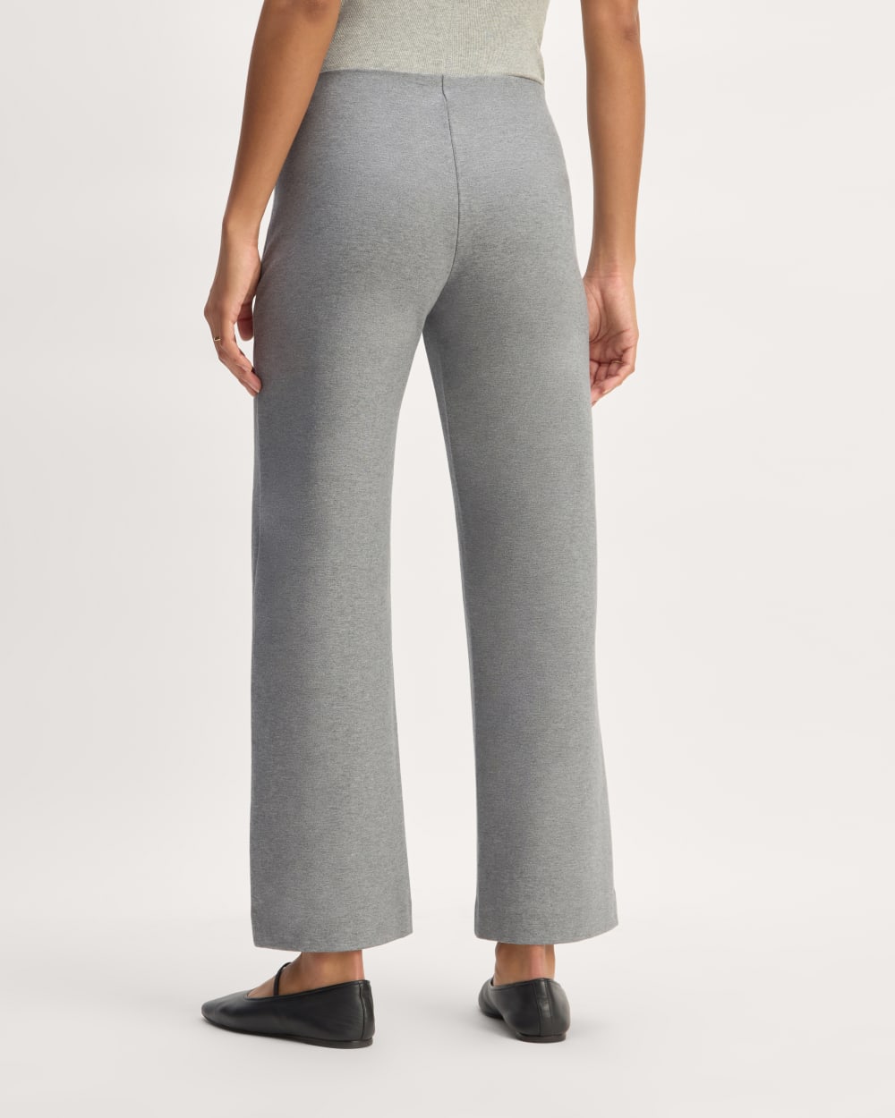 The Dream Trouser | Mid Heather Grey