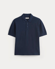 Classic Piqué Polo | Navy