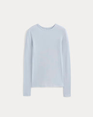 Tissue Long-Sleeve Crew | Skywriting