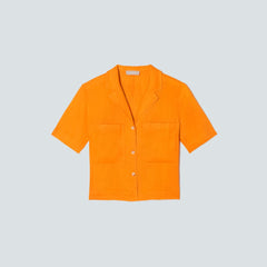 The Linen Workwear Shirt | Turmeric
