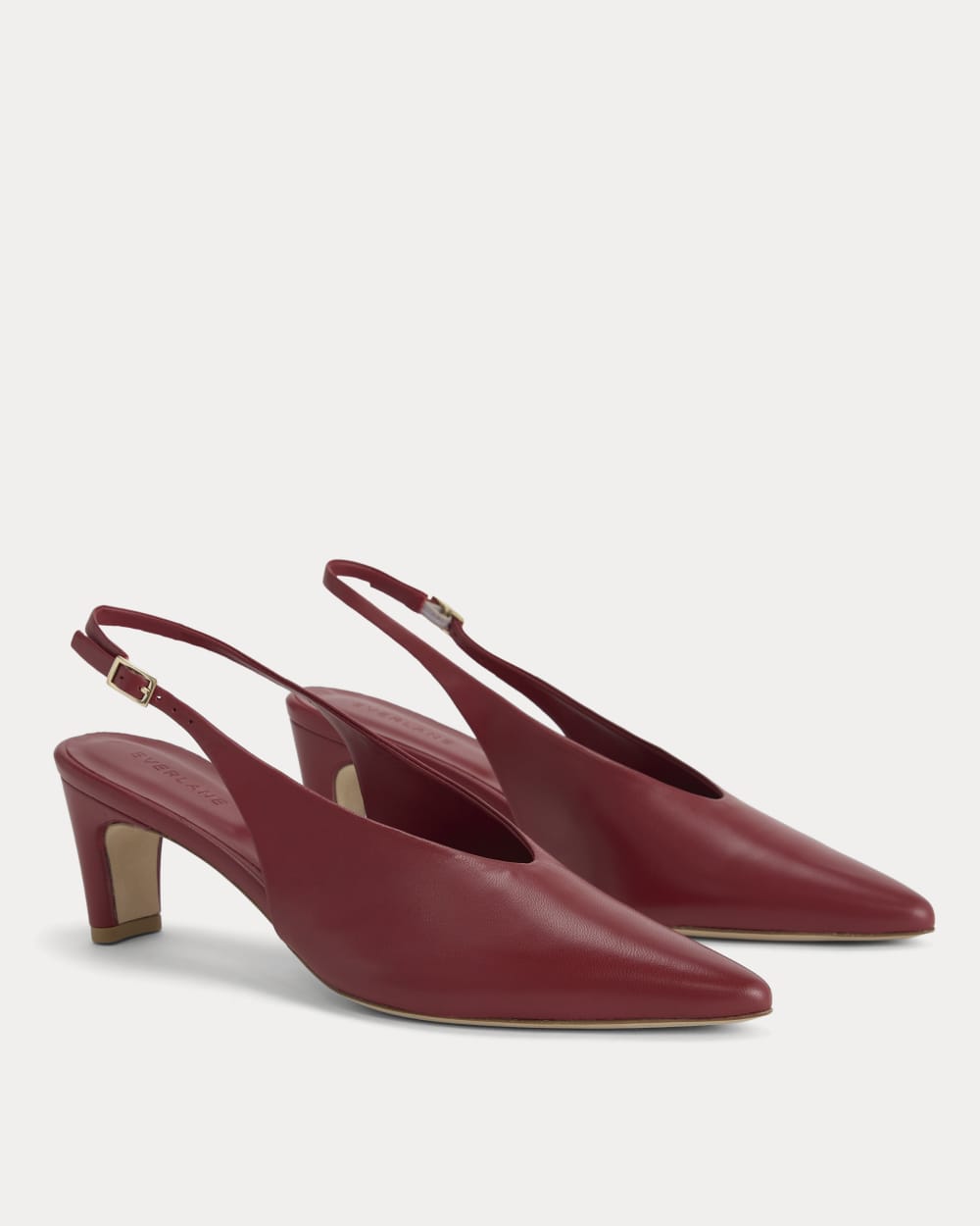 Pointed-Toe Slingback Heel | Rouge