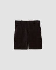 The 7" Linen Trouser Short | Black