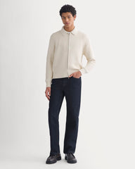 Honeycomb Sweater Jacket | Heathered Oat
