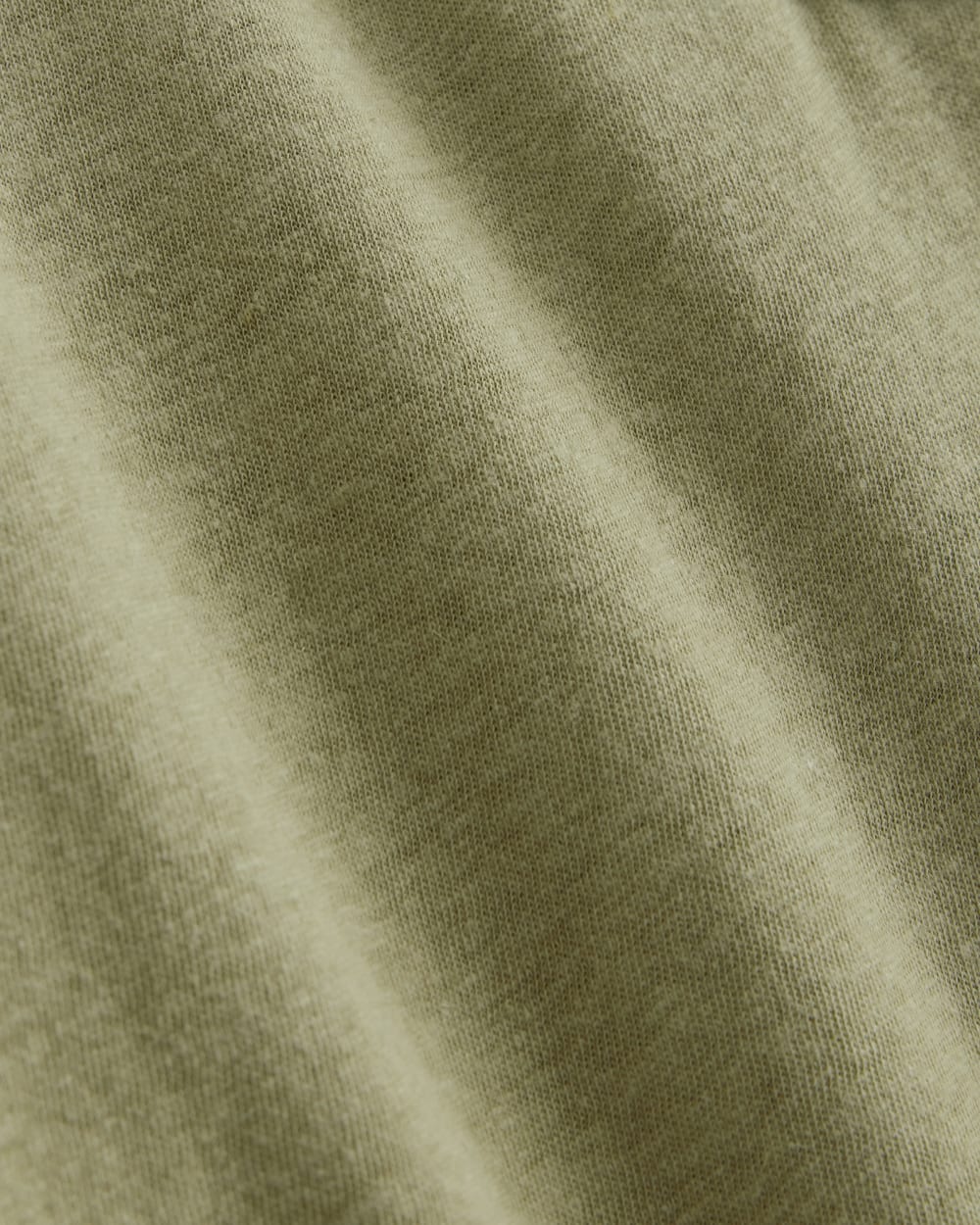 The Henley in Cotton Linen | Eucalyptus
