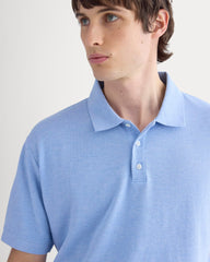 Classic Piqué Polo | Heathered Open Air
