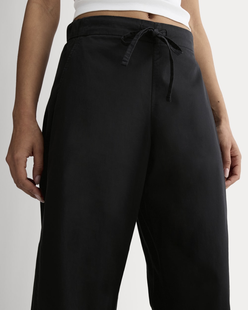The Easy Barrel Pant | Black