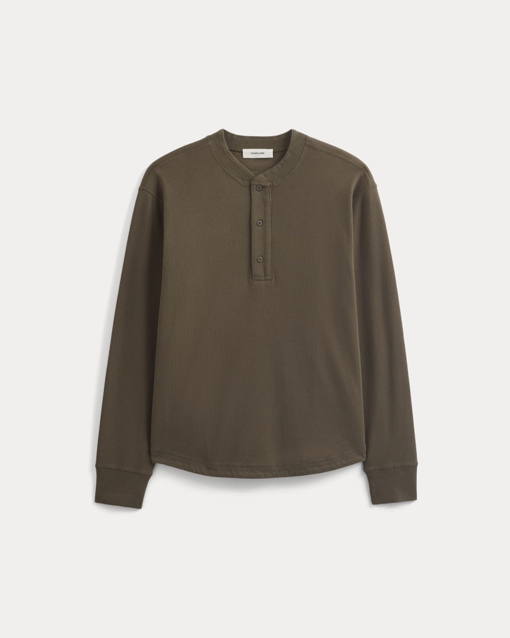 Vintage Rib Henley | Beech