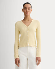 The Cozy Rib Cardigan | Banana Crepe