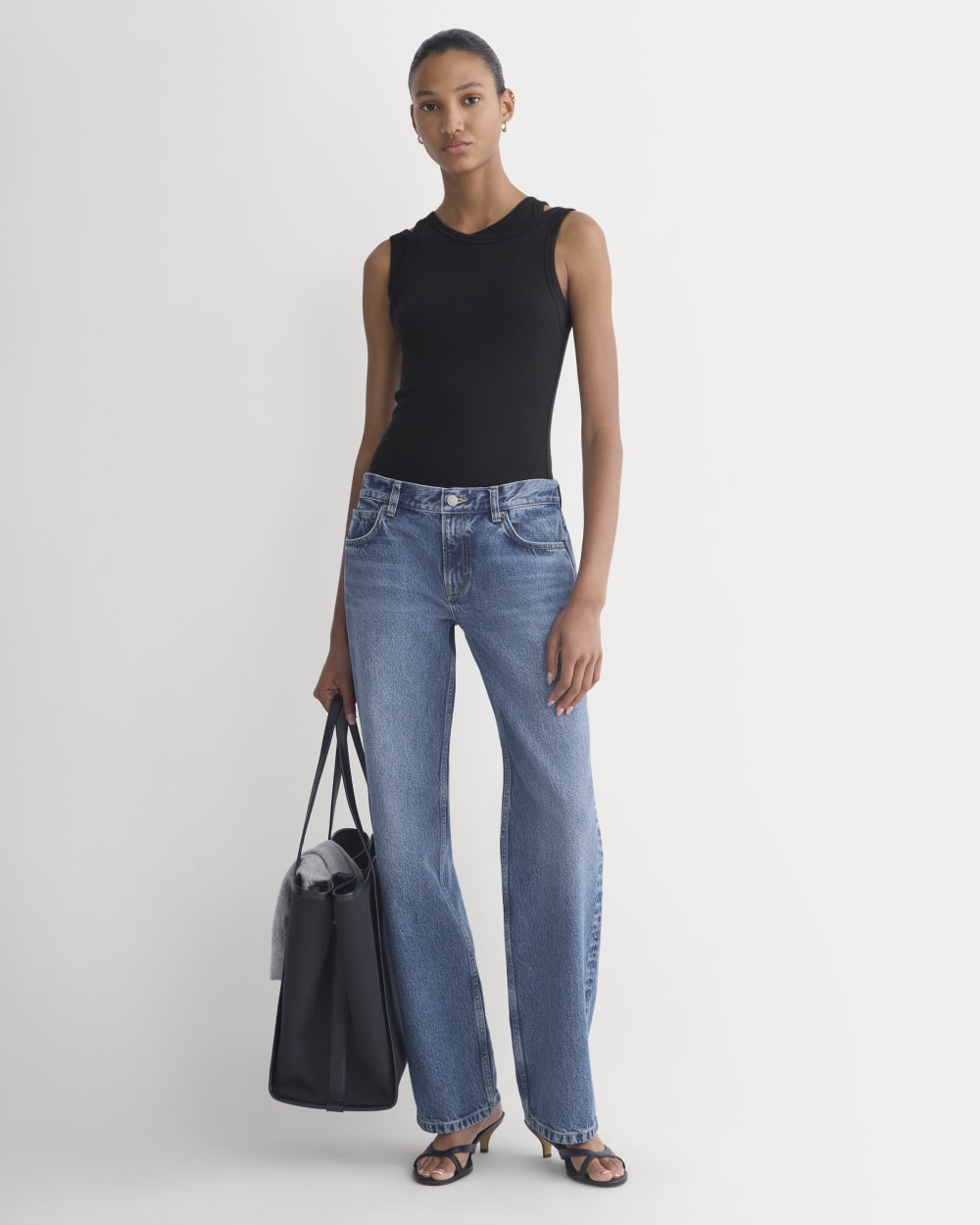 Tissue Layered Tank | Black