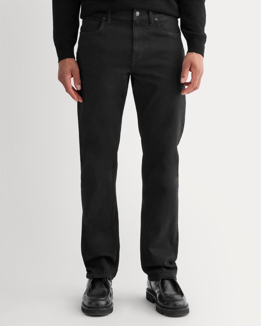 Straight-Leg Stretch Jean |  Black