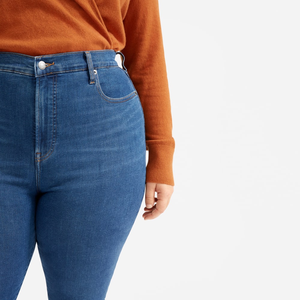 The Authentic Stretch High-Rise Skinny | Mid Blue | 28.5" Inseam