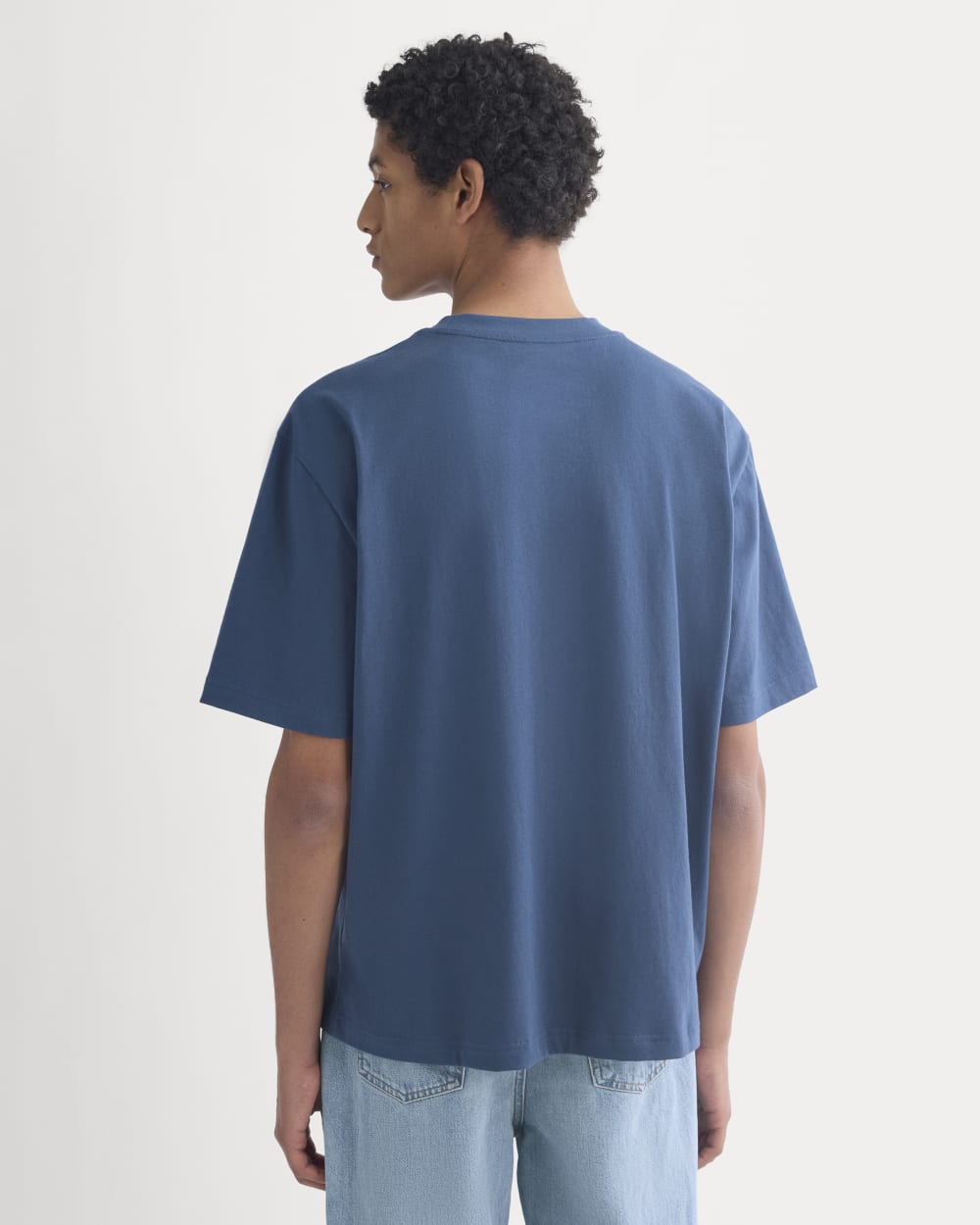 Archive Relaxed-Fit Cotton Crew | Midnight Navy