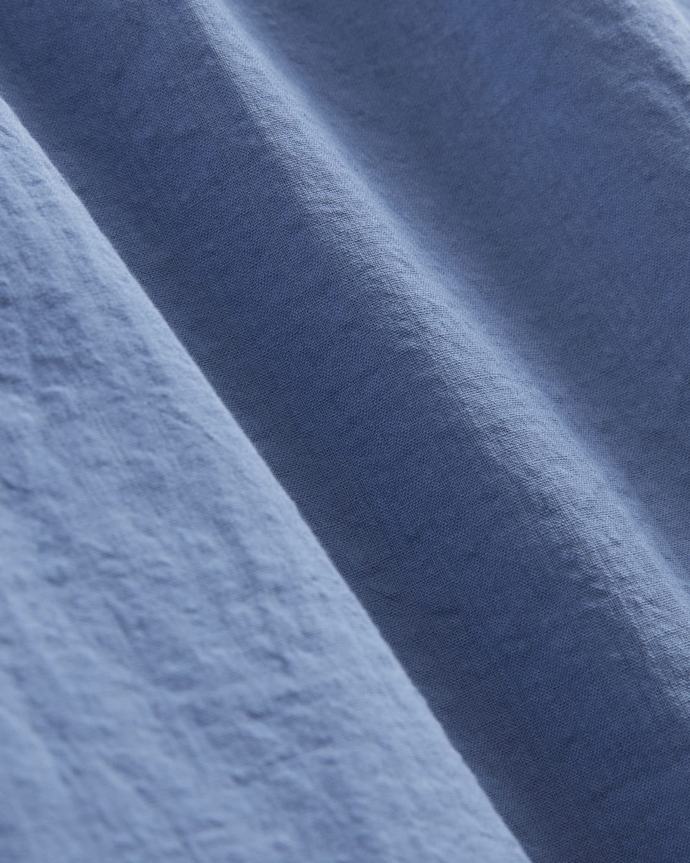 The Gauze Mini Tiered Dress | Soft Cobalt