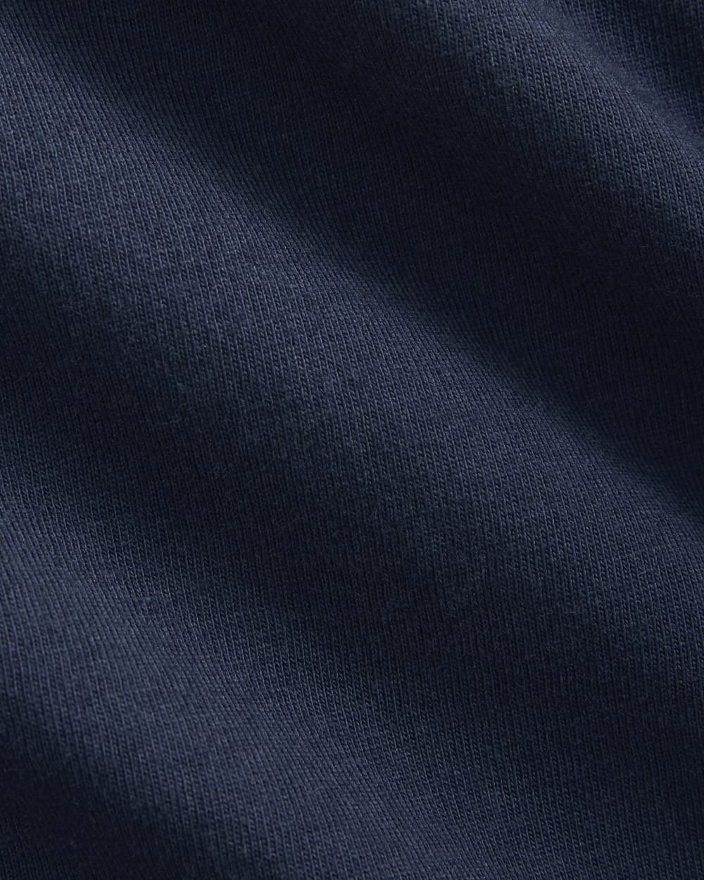 Slouchy Turtleneck In Essential Cotton | Deep Navy