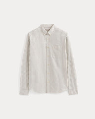 The Classic Oxford Shirt | Bone/Navy | Standard