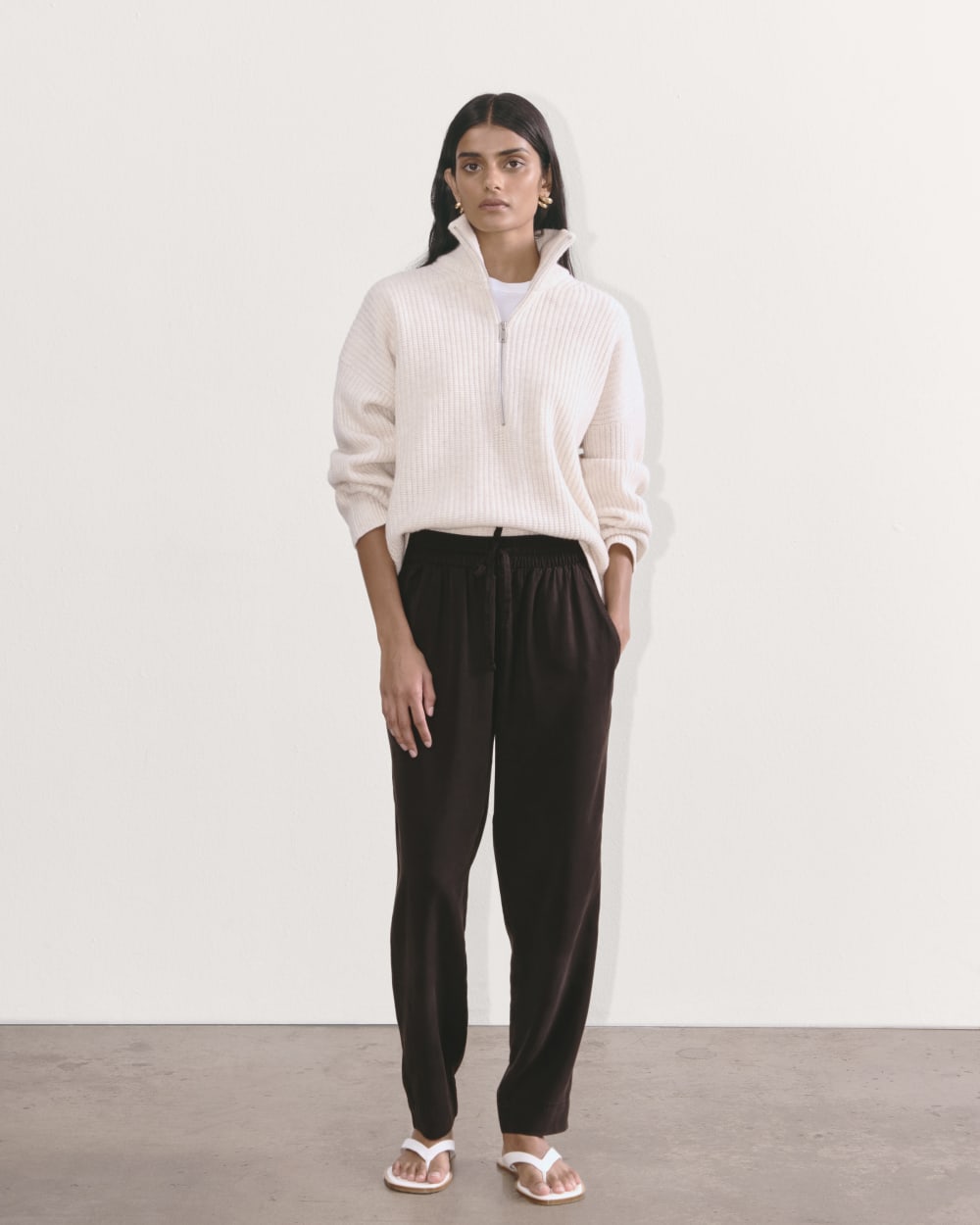 The Tapered Pant in Butterlite | Black