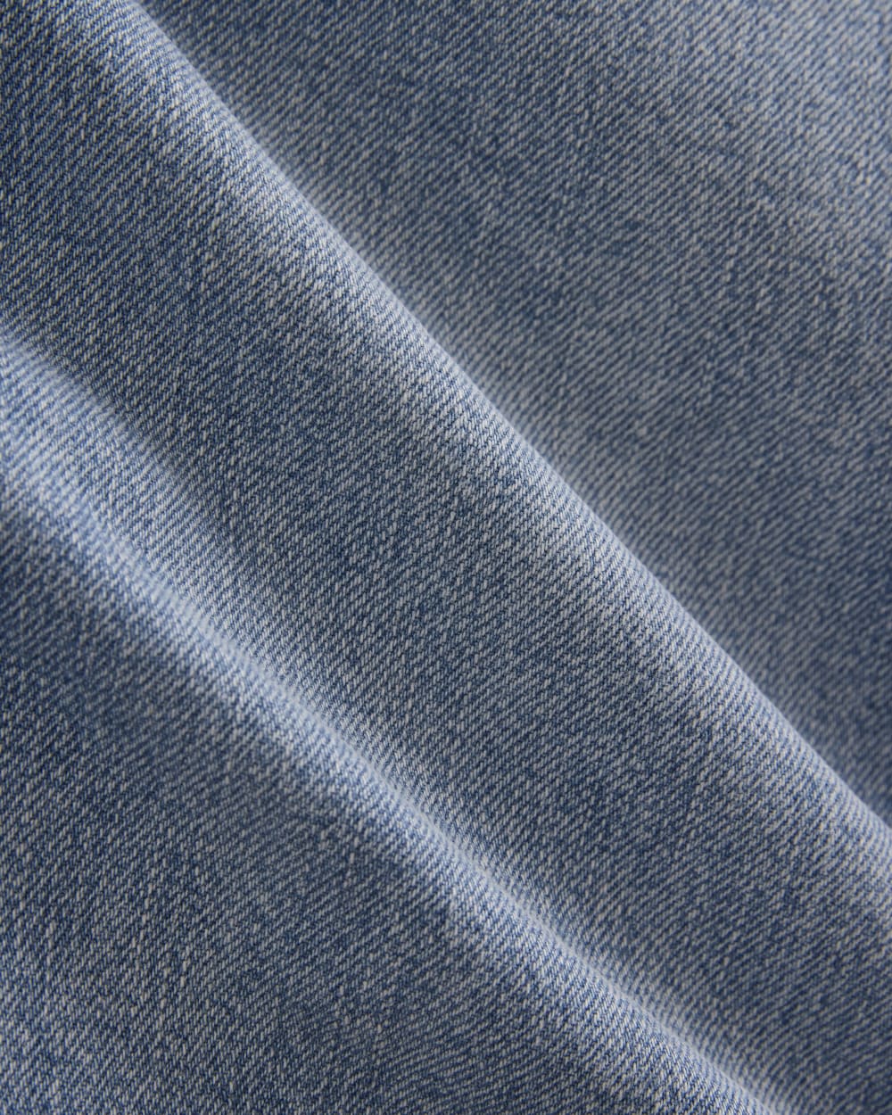 Loose Jean Short | Light Wash