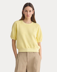 Lightweight Terry Blouson Short-Sleeve Crew | Passion Fruit