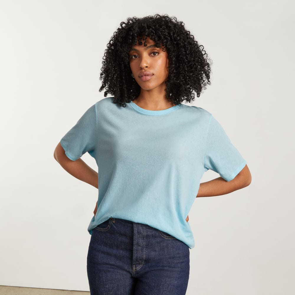 The Air Tee | Ice Blue