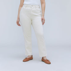 The Cheeky Hourglass Jean | Ecru | 28.5" Inseam