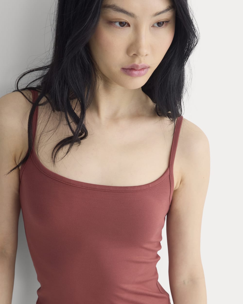Scoopneck Cami | Henna Red