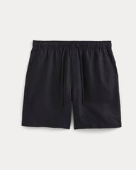 Linen Easy Short | Black