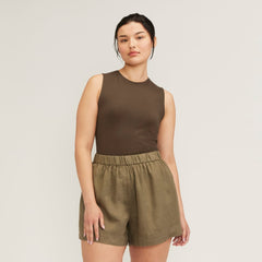 The Supima® Form Tank | Cocoa