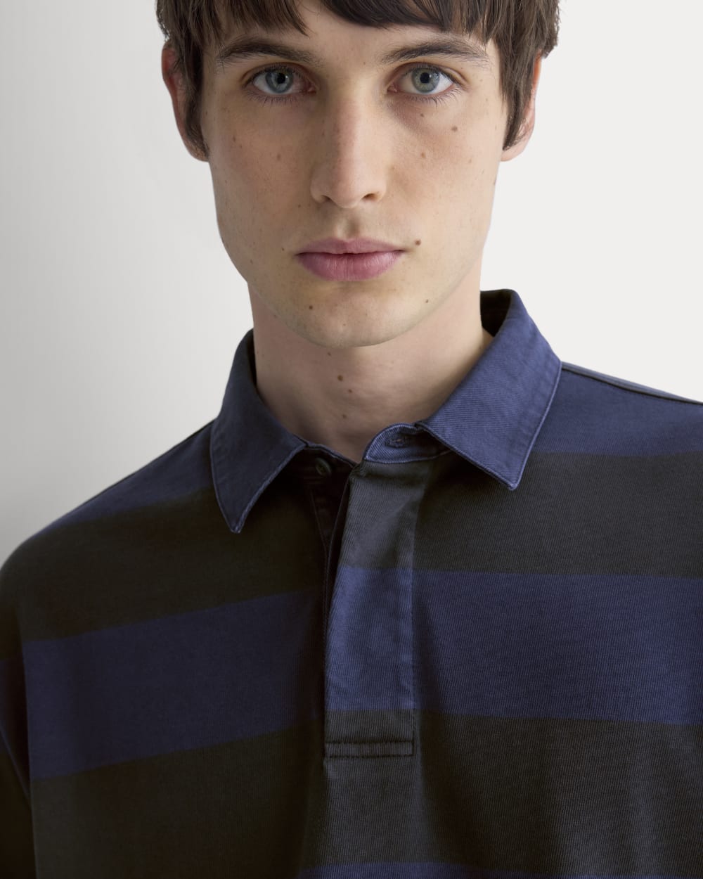 Vintage Rugby Polo | Navy / Black