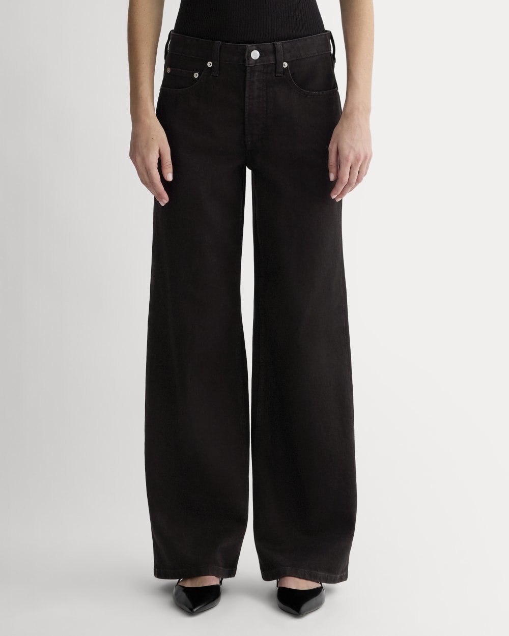 The Mid-Way Jean | Washed Black