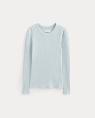 The Cozy Rib Long-Sleeve Tee | Skywriting
