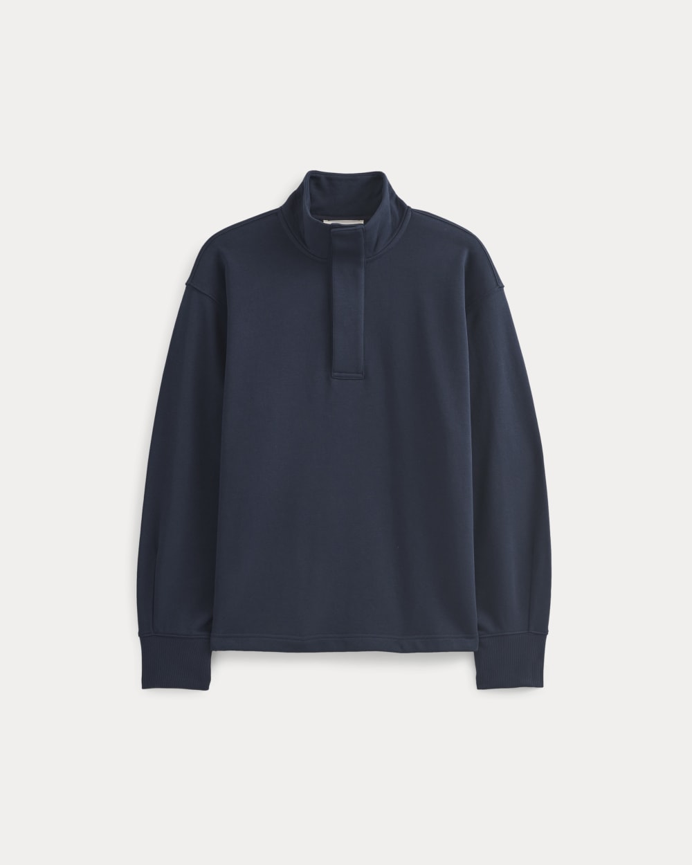 Off-Duty Terry Pullover | Deep Navy