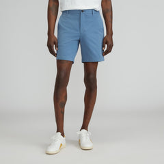The 7” Slim-Fit Performance Chino Short | Bluefin