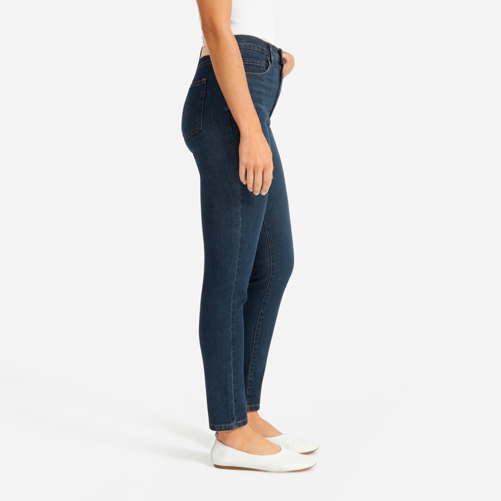 The Authentic Stretch High-Rise Skinny | Deep Indigo | 28.5" Inseam