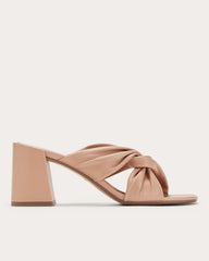 The Day Twist Heel | Blush Tan