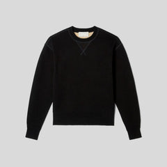 The Cotton-Merino Sweatshirt | Black