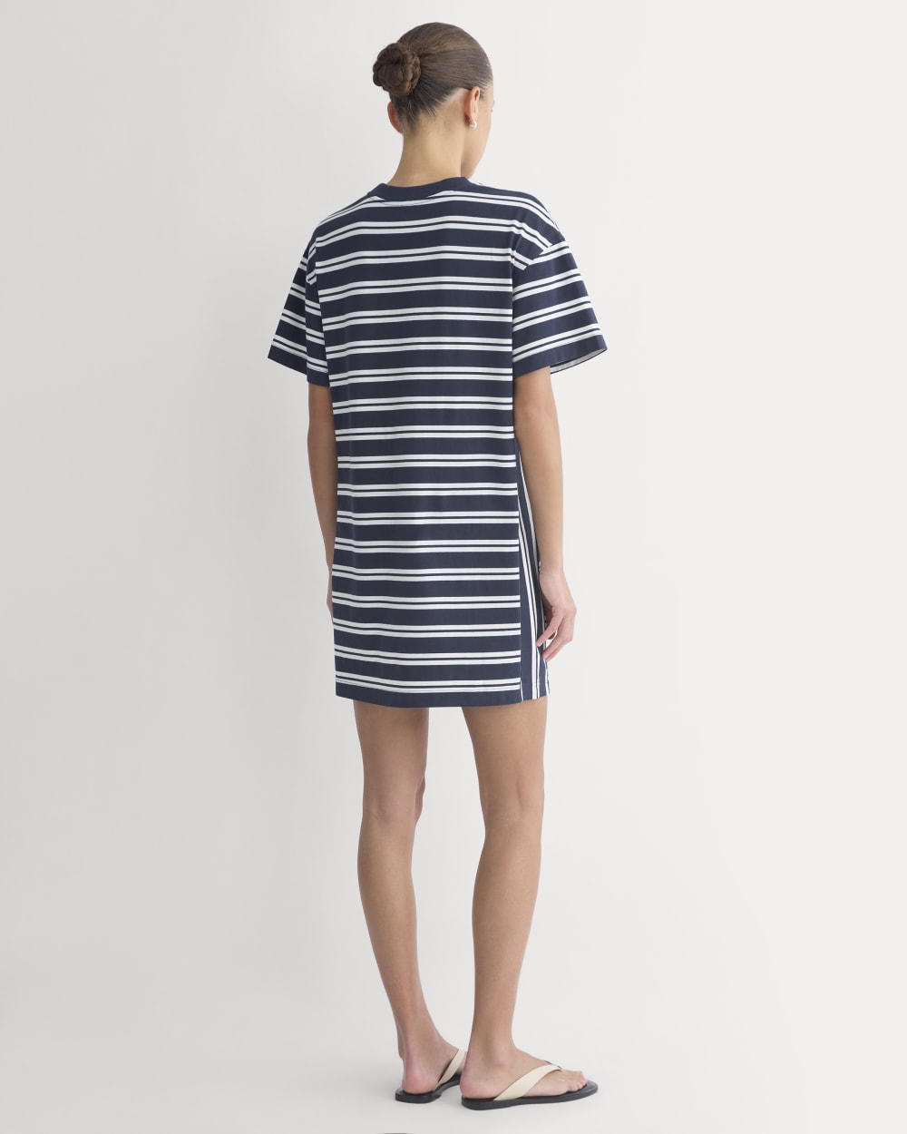Weekend Tee Mini Dress | True Navy / Canvas Tan