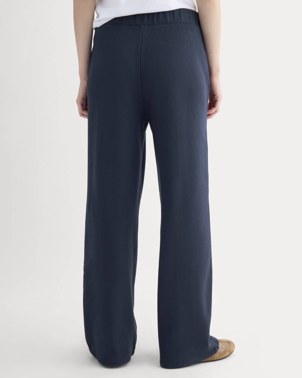 Lightweight Terry Pintuck Sweatpant | Navy