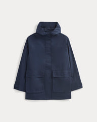Hooded Field Jacket | Navy