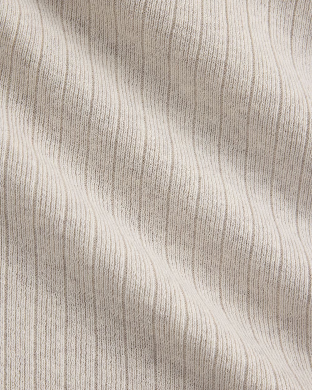 Textured Knit Tee | Heathered Oat