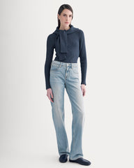 The Cozy Rib Long-Sleeve Tee | Mood Indigo