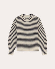 The Cocoon Crew in Everyday Cotton | Canvas / Navy