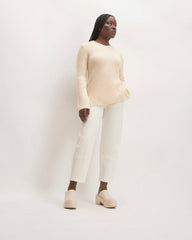 The Organic Cotton Slim Crew Sweater | Canvas