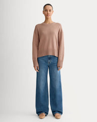 The Boxy Sweater in Everyday Cotton | Rose Dusk