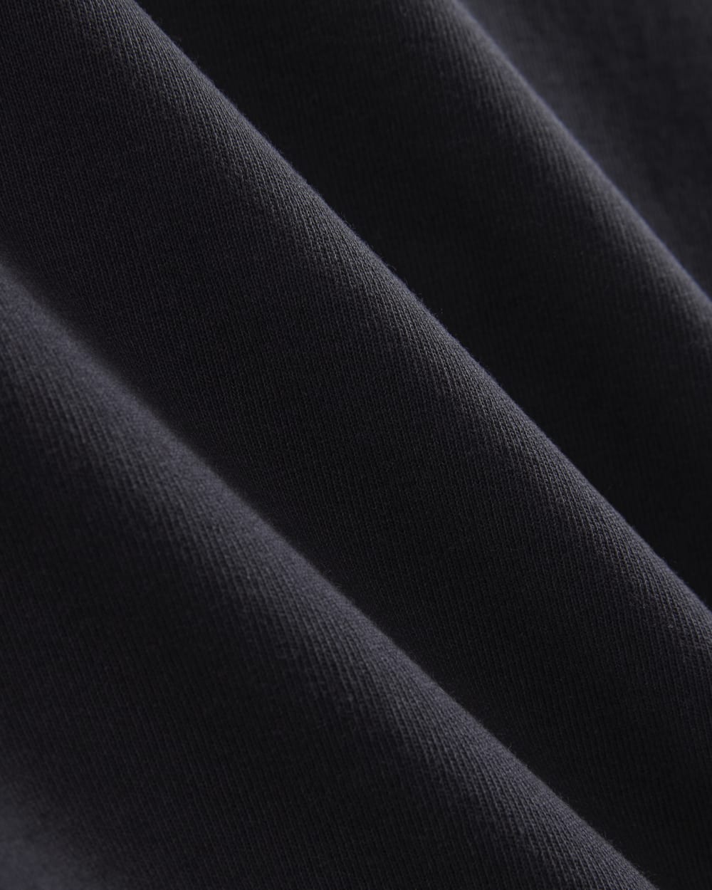 Oversized Midweight Tee | Black