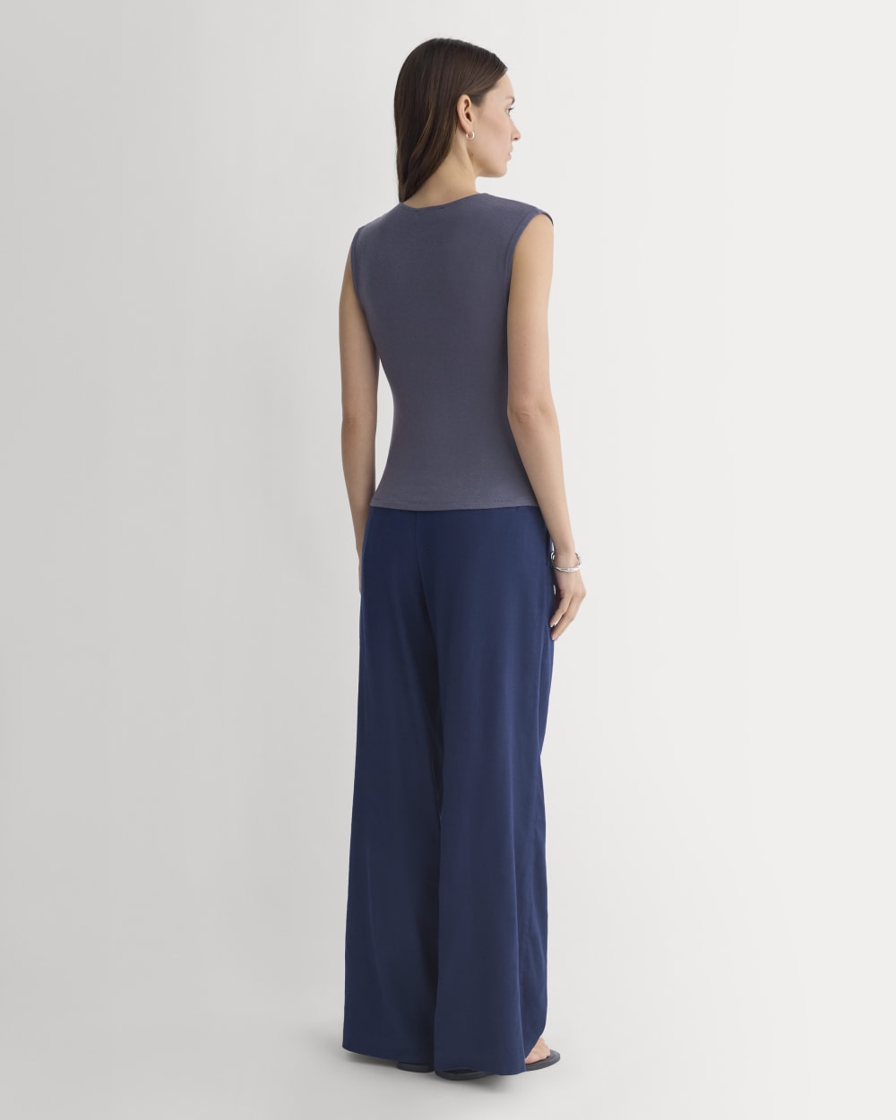 Asymmetrical Top in Butterluxe | Graystone
