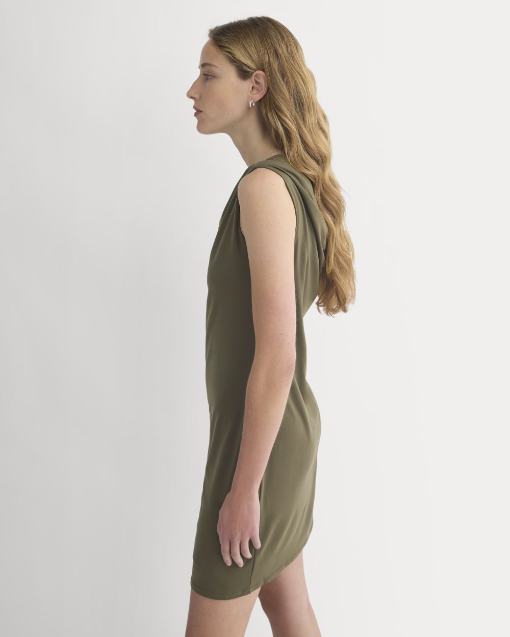 Cowl Neck Mini Dress | Beech