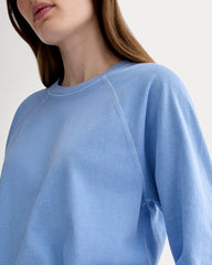 The Off-Duty Long-Sleeve Tee | Granada Sky Blue Garment Dye
