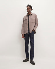 The Heavyweight Overshirt | Uniform | Heathered Brown