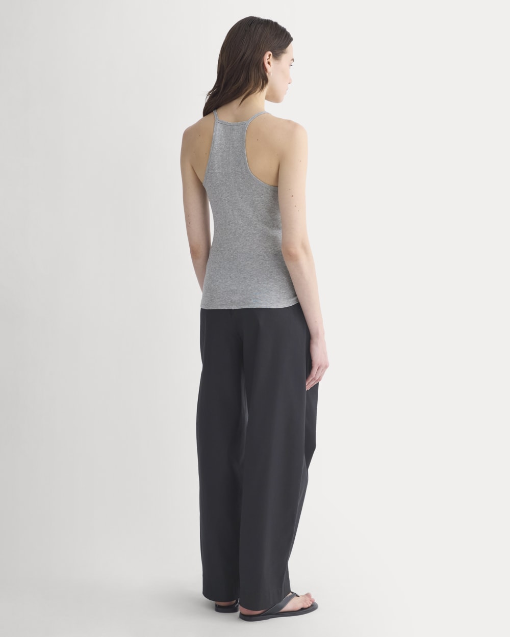 Tissue Narrow Racerback Tank | Heathered Grey