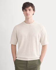 Ultrasoft Sweater Tee | Heathered Oat